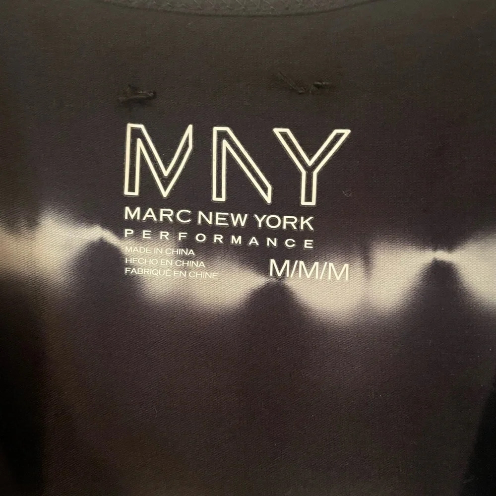 NWT Mark New York Performance Black White Tie Dye High Low Tank “Missy” Dress - Picture 3 of 8